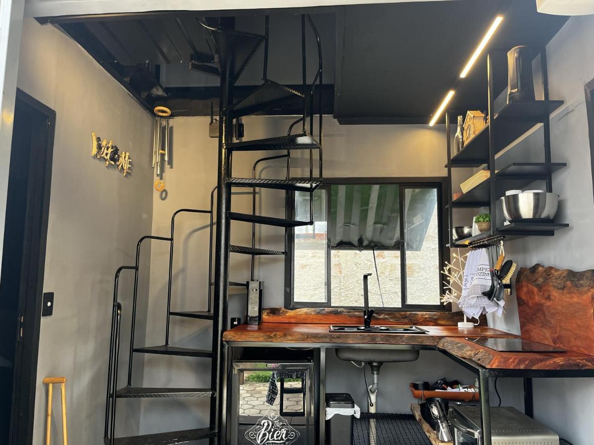 Container-Spa Quente, Projetor Cine, Lareira, Churrasqueira-20Km De Brotas Torrinha エクステリア 写真