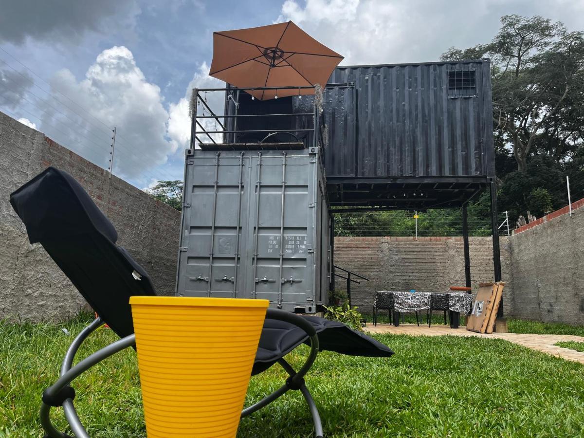 Container-Spa Quente, Projetor Cine, Lareira, Churrasqueira-20Km De Brotas Torrinha エクステリア 写真